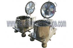 China Vertical Basket Centrifuge , SS CBD Oil Ethanol Extraction Machine supplier