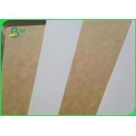 One Side Coated Surface Food Grade Paper Roll 100% Virgin Pulp Material for sale