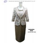 China wholesale clothing women dress suit styles  manufacturer