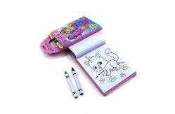 China OEM Design Childrens Colouring Books Activity Pad Eco Friendly Materials supplier