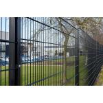 OEM 3D Triangle V Mesh Fencing Panels Powder Coated Gray Color for sale