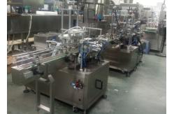 China High Efficiency Liquid Filling Packaging Machines Plc Control 12 Monthes Guarantee supplier