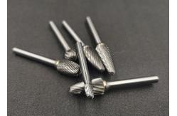 China 45mm Shank Cemented Carbide Rotary Burr For Iron supplier