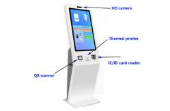 China Freestanding 27inch Self Service Ordering Kiosk System supplier