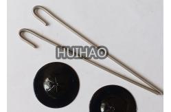 China 120mm Stainless Steel J Hook Solar Panel Mesh Clips Fasten Critter Guard Mesh supplier