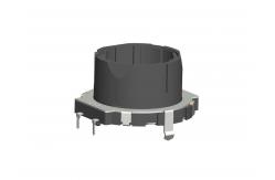 China EC28-04-01-X5A-HA1 Incremental Encoder , 28mm Hollow Shaft Coded Rotary Switch supplier