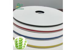 China 15 / 14MM Waterproof Paper Roll For Drinking Straws 60 / 120GSM supplier