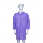 OEM Disposable Lab Coats S - 5XL With Snap Closure