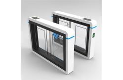 China 12V Pulse Signal Stainless Steel Swing Gate Swing Barrier Turnstile 90W supplier