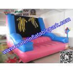 Exciting Inflatable Sport Games , Inflatable Velcro Wall For Children for sale