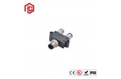 China Bett M12 Metal Adapter 2pin Electrical Waterproof Terminal Led Display  Connector supplier