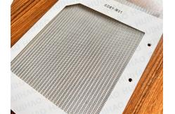China Decorative Design Glass Interlayer Interior Wire Mesh Space Partitions supplier