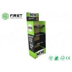 POS Promotion Retail Folding Cardboard Shelf Paper Floor Display Stand Custom Made for sale