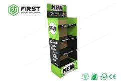 China POS Promotion Retail Folding Cardboard Shelf Paper Floor Display Stand Custom Made supplier