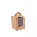 Square Food Container Paper Box Oilproof For Loaf Wedding Birthday Cake for sale