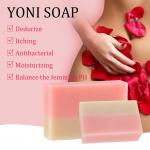 Herbal Rose Yoni Organic Handmade Soap For Basic Cleaning