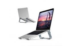 China Minimalism 4 section adjustment 3mm  Laptop Metal Holder Folding Ipad Stand supplier