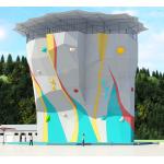 Weather Resistant High Safety Outdoor Climbing Wall For Professional for sale