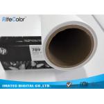 Latex Media Pure Polyester Canvas Roll For Large Format Printers for sale