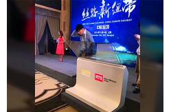 China Customized Size Transparent OLED Display Advertising Solution Easy To Install supplier
