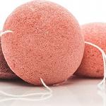 Round Konjac Bath Sponge Eco Friendly Wet Dry for sale