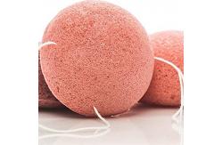 China Round Konjac Bath Sponge Eco Friendly Wet Dry supplier