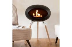 China no ash Freestanding Bioethanol Fireplace 70cm Cocoon Bioethanol supplier