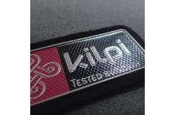 China Custom Logo High Frequency PU Custom Jacket Patches supplier