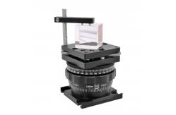 China Height Rotary Adjustable Manual Lab Jack High Stability Lockable Load 50kg supplier