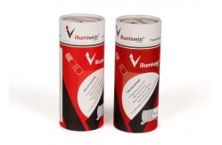 China CMYK Pantone Biological Paper Tube Packaging For Coffee And Tea supplier