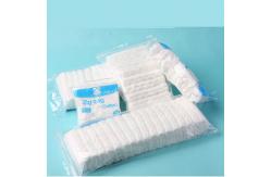 China Pure 100% Cotton Fabric Zig Zag Cotton Wool Degreased And Bleached supplier