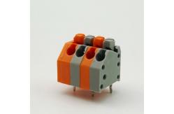 China 2.5mm 3.5mm Screwless Terminal Block Connector PCB Spring Terminal Blocks supplier