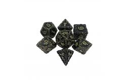 China Red Tree Vine Metal Multi -Face Dice Collection Desktop Game Dnd&Rpg&Coc supplier