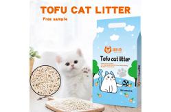 China High Absorbency Tofu Cat Litter Lightweight Soft Cat Litter Dust Free supplier