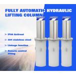 Stainless Steel LED Strip Bollard Automatic Solution for Hostile Vehicle Mitigation
