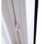 ODM Sliding Modern Black UPVC Aluminium Windows Double Hung