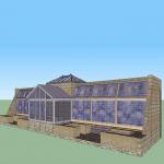 Galvanized Anodized Greenhouse Solar Panel Roof Racking System for sale