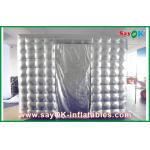 Inflatable Photo Booth Rental Oxford Cloth Sliver Inflatable Photo Booth Mobile Photo-Taking Tent for sale