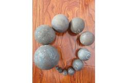 China B3 High Hardness Forged Grinding Balls 120MM 60-65HRC For SAGmill supplier
