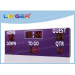 Wireless Buttons Controller Box LED Football Scoreboard For American Football Club for sale