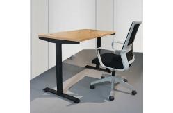 China Thickness 25mm Modern Computer Desks Office Writing Desk With Melamine Panels supplier