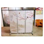 Hotel Folding Partition Wall / Doors With Wheels Indonesia Hospital Movable Folding Partition Wall for sale