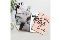 China Custom Offsetdruckerei Brochure Magazine Printing C2S Art Paper Book Printing supplier