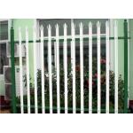 Q235 Steel D Pale Welded Wire Mesh Fence Galvanized Steel Palisade Fencing for sale