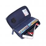 Multicolor Leather Business Portfolio