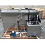 Cylinder Industrial Ultrasonic Cleaner 28/40KHz With 100L Rinsing Tank / Filter for sale