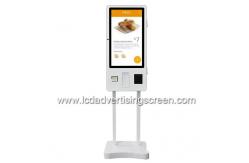 China Capacitive Touch  32inch Self Service Payment Kiosk Built With Front Camera supplier