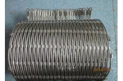 China AISI316 Ferruled Stainless Steel Rope Mesh Rust Resistant For Architecture supplier