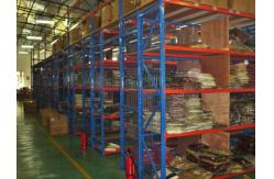 China Cold Rolling Steel Pallet Rack Mezzanine , 300kg Catwalk Shelf Supported Mezzanine supplier