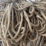 Woven Plain Garments Trims Accessories Hemp Rope Width 5mm-12mm for sale
